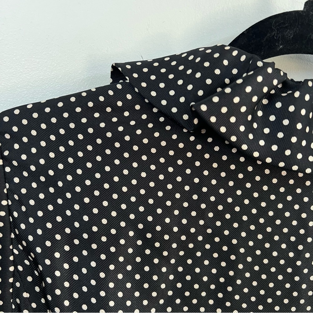 J.Crew Silk Polka Dot Ruffle Dress - Picture 10 of 11